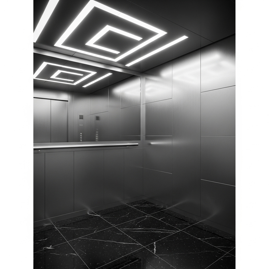 Cabine Complète Inox Brossé