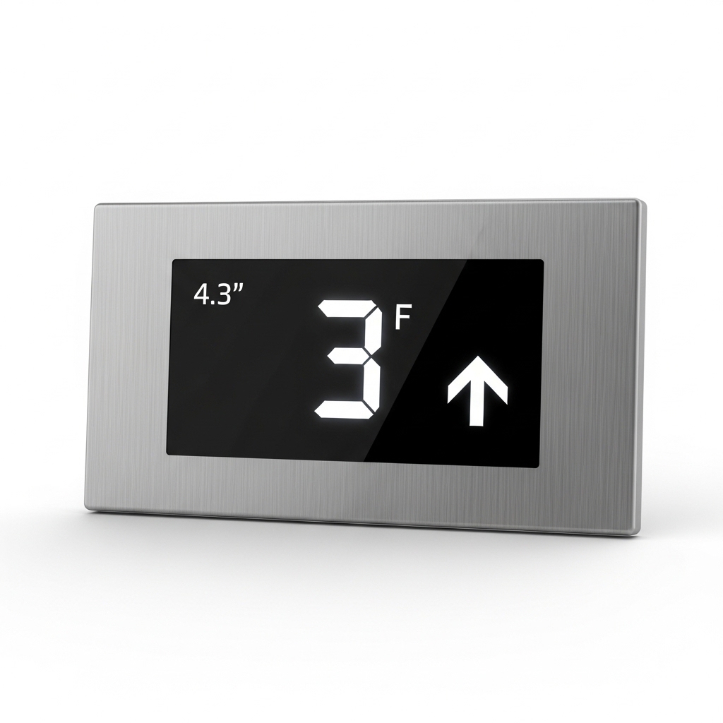 Afficheur LCD Cabine 4.3 Pouces