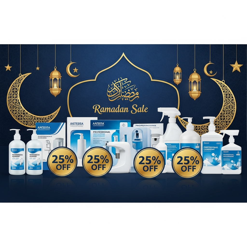 Offre Spéciale Ramadan 2025 - Jusqu'à -25% sur les packs hygiène complets